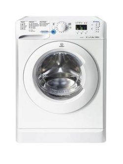 Indesit Innex Xwa81252Xw 1200 Spin, 8Kg Load Washing Machine - White